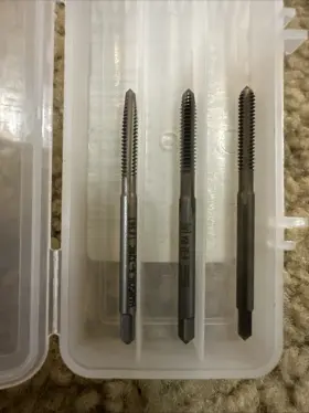 2518 IRWIN HANSON Carbon Tap Set Taper Plug Bottom Steel