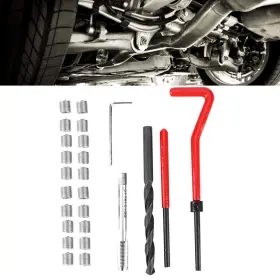 588128197907 JEANOKO Thread Repair Inserts Steel Twisted Kit #3