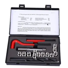 738588058662 JECTSE Thread Repair Drill Tap Tool Set Kit