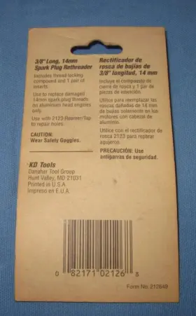 2128 KD TOOLS Spark Plug Thread #2