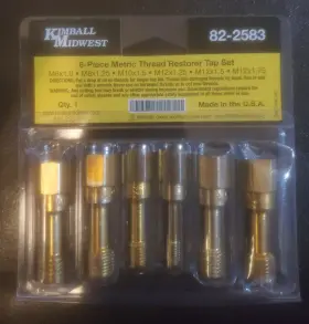 82-2583 KIMBALL MIDWEST Thread Restorer Tap Set