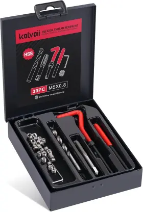 CA-K110 KOLVOII Thread Repair Drill Tap Inserts Storage Kit