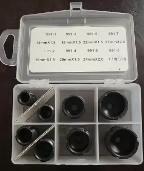 LT991 LTI TOOLS Hollow End Line Taps Rethreading Fenale Kit #2