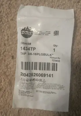1434TP MAC TOOLS Plug Tap