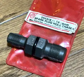 TH1418 MAC TOOLS Spark Plug Hole Thread Chaser Cleaner Tap