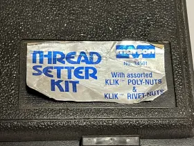 34501 MARSON Thread Setter Set Klik Rivet Nut Kit #3