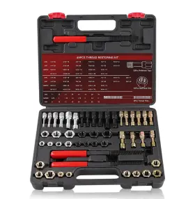 XM01 MARVELITY Thread Chaser Repair Taps Dies Files Kit
