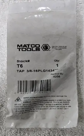 16PLG1434 MATCO TOOLS Tap