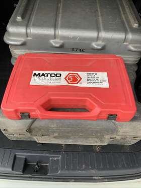 Matco Tools 6095td 25 Pc Metric Tap And Die Threading Master Set 14-24mm