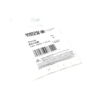 6312B MATCO TOOLS Tap Plug