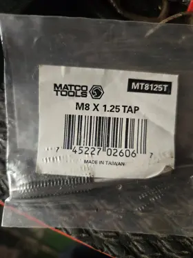 MT8125T MATCO TOOLS Tap M8