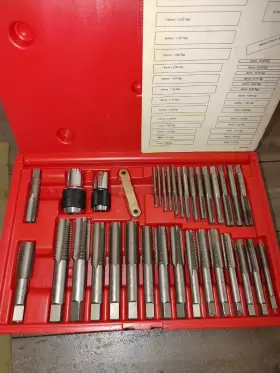 Matco Tools Mts34 34 Piece Metric Tap Threading Set Part#