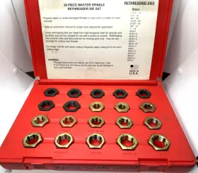 SR20K MATCO TOOLS Spindle Die Set Rethreader Wheel Hub Thread #2