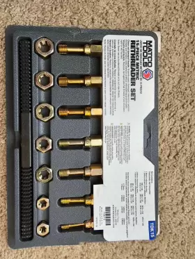TDK15 MATCO TOOLS Macto Rethreade Kit #2