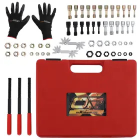 Maxpeedingrods 0xk1g9 56x Thread Restorer Kit Unc Unf And Metricthread Chaser Set With Pitch Gauge