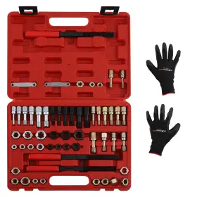 Maxpeedingrods Ezo09r Thread Restorer Kits Rethread Repair Tool Unc/unf And Metricthread Chaser 56pcs