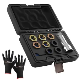 Maxpeedingrods Lvx7r8 Thread Repair Kit With Grooved Design For Rust Removal M20-m24/unf Sizes