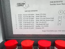5180-00-935-0732 MIDLAND SUPPLY Tool Screw Thread Kit #2