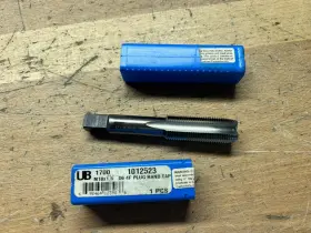 1012523 MORSE Union Butterfield Hss Taper Tap Rh M18 D6
