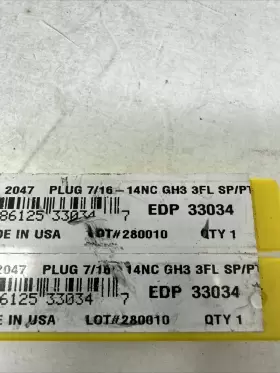 33034 MORSE Hss Flute Plug Tap #2