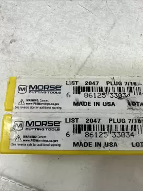 33034 MORSE Hss Flute Plug Tap #3