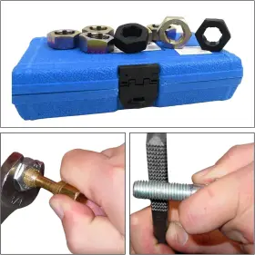 MMT211252 MRCARTOOL Axle Spindle Rethreading Tool Set Thread #3