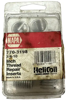 770-3198 NAPA Thread Repair Inserts