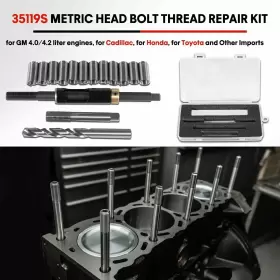 NOQP1464 NO-AUTO Head Bolt Thread Repair Kit Honda Toyota Gm #2