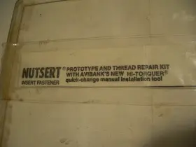 AA-312-A NUTSERT Fastener Thread Repair Torquer Tool Kit #3