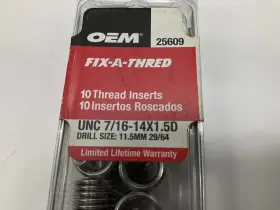 25609-5 OEM TOOLS Fix Thread Repair Inserts Kit #3