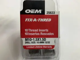 25633-30 OEM TOOLS Fix Thread Spark Plug Repair Kit 300 #3