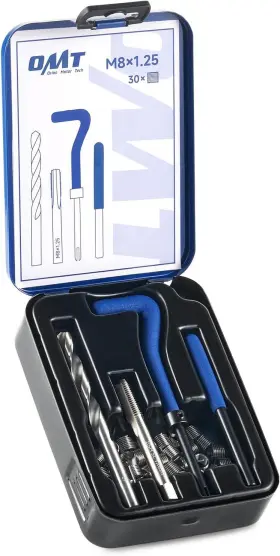 TRK-M002-00 ORION MOTOR TECH Helicoil Thread Repair Kit M8