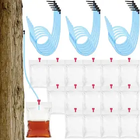 Kxcwg PAJIXANTHIC Maple Syrup Tree Tapping Bags Tub Kit