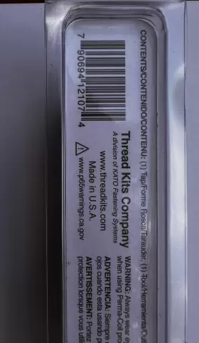 1208-107 PERMA-COIL Thread Repair Coarse Kit #3