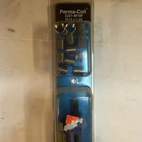 Permacoil 3221m10f M10 X 1.25 Metric Thread Repair Insert Kit Perma Coil 3221-m10f Fits Heli Usa