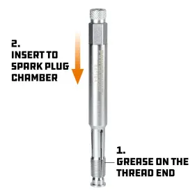 028907311623 POWERBUILT Tap Spark Plug Thread Repair Tool Mot #2