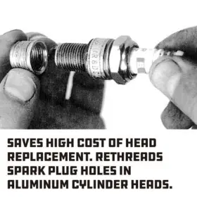 648421 POWERBUILT Spark Plug Thread Repair Kit #3