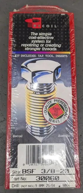 30060 RECOIL Thread Repair Bsf British Standard Kit