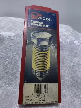 33120 RECOIL Thread Repair Heli Coil Bit Kit