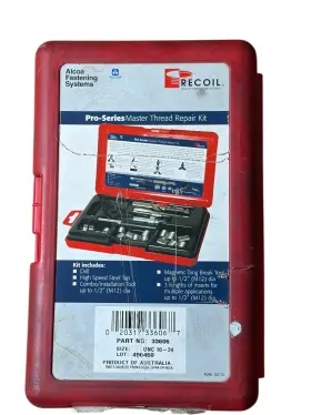 33606 RECOIL Pro Master Thread Repair High Steel Kit