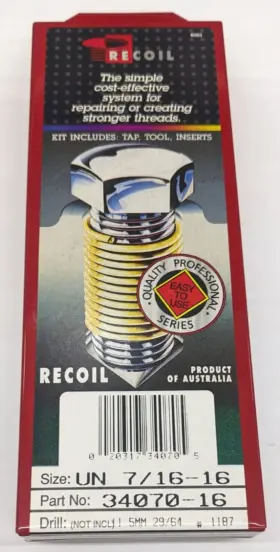 34070-16 RECOIL Un Thread Repair Australia Kit
