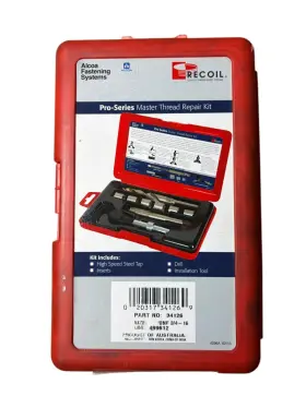 34126 RECOIL Pro Unf Master Thread Repair High Steel Kit