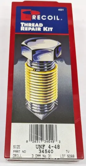 34540 RECOIL Unf Thread Repair Nos Australia Kit