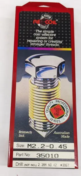 35010 RECOIL Thread Repair Nos Australia Kit M2