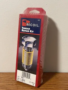 35060 RECOIL Thread Repair Mechanics Tools Drill Kit #2