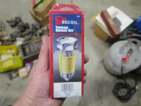 35080 RECOIL Thread Repair Tap Tools Steel Inserts Kit
