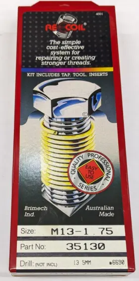 35130 RECOIL Thread Repair Nos Australia Kit M13