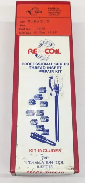 35180 RECOIL Thread Repair Nos Australia Kit M18