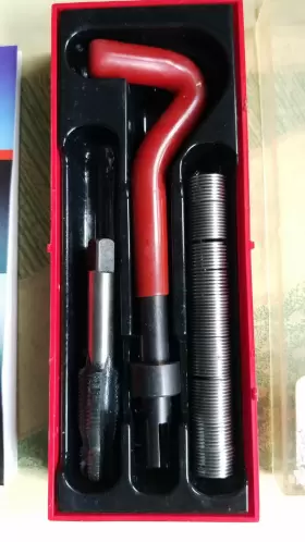 38125 RECOIL Tap Drill Set Handle Helicoils M12 #2