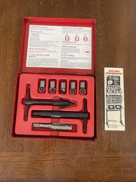 38140 RECOIL Thread Repair Spark Plug Brimech Kit